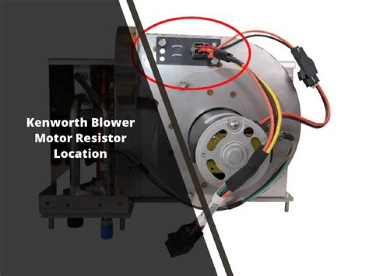 Where is the blower motor switch located?