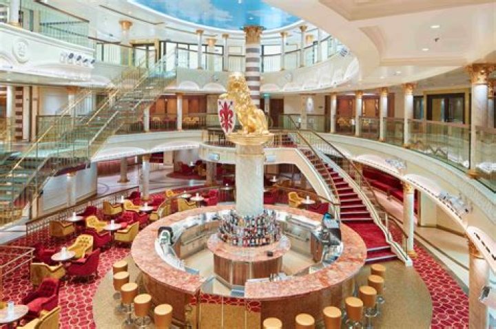 Where is the engine located on a Carnival cruise ship?