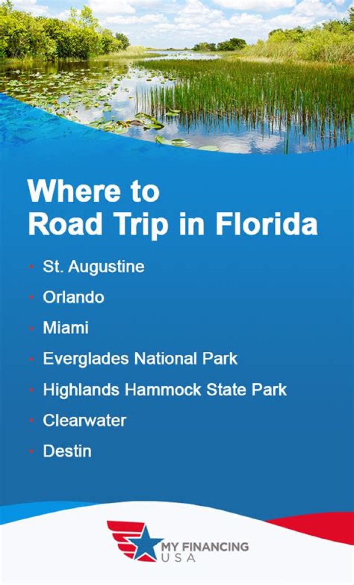 Where should I stop on a road trip to Florida?