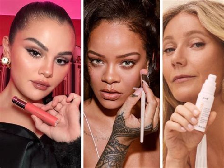 Which celebrities promote products?