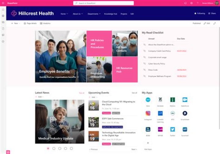 Which company has the best intranet?