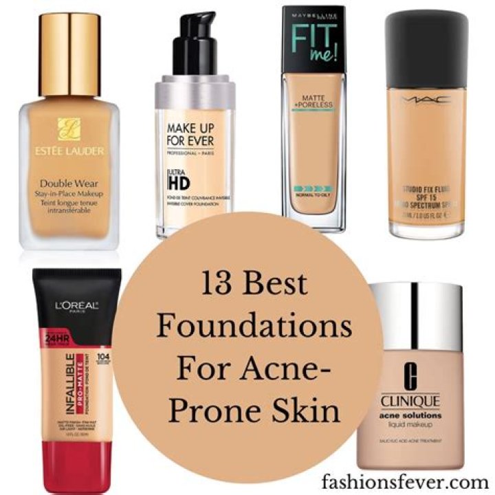 Which makeup brand is best for acne prone skin?