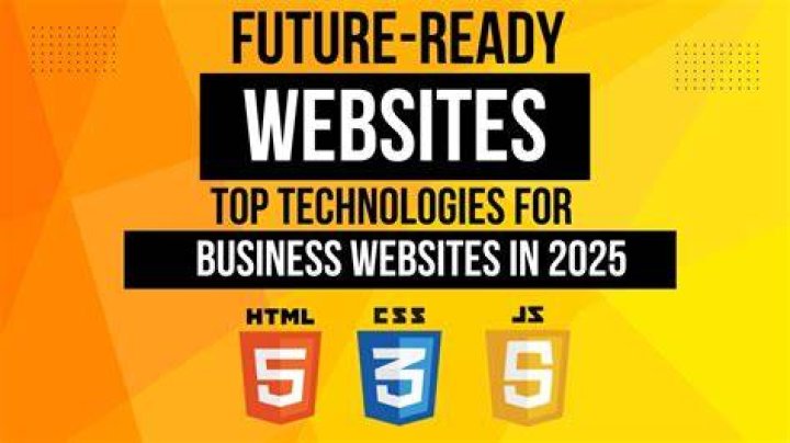 Which technology is best for website design?