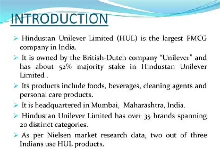 Which type of marketing concept followed by Hindustan Unilever Limited?