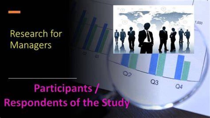 Who are research participants or respondents?