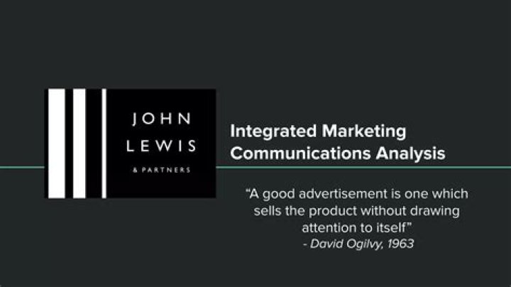 Who does John Lewis marketing?