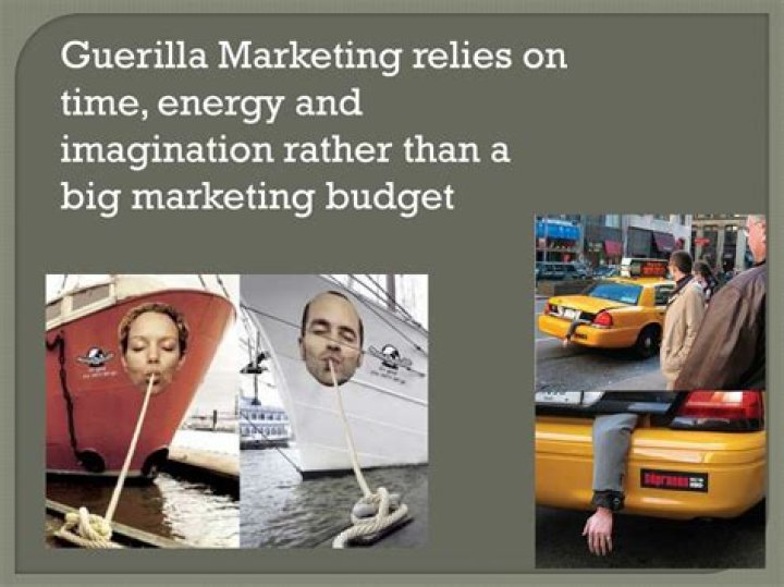 Who invented guerilla marketing?