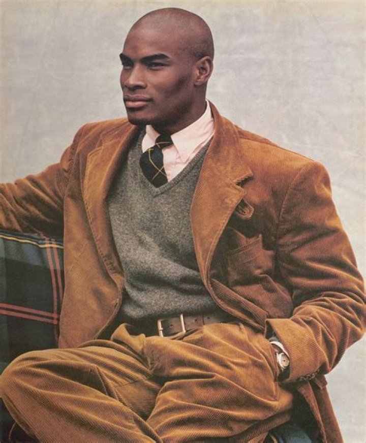 Who is the black male model for Ralph Lauren?