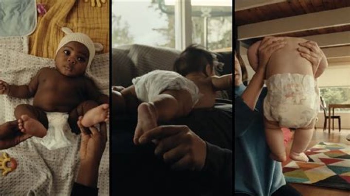 Who is the woman in the Huggies commercial?