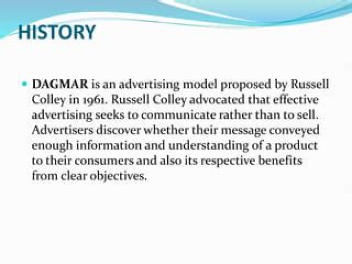 Who proposed the DAGMAR principle?