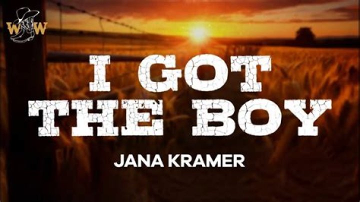 Who wrote the song I got the boy by Jana Kramer?