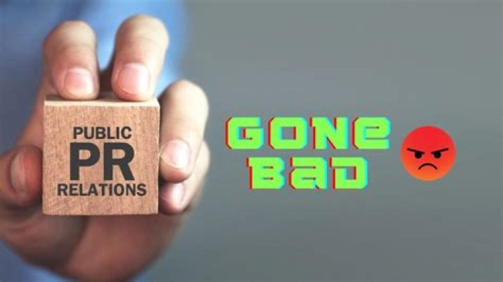 Why can public relations be bad?