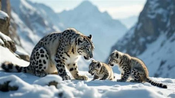 Why do leopard cubs need to hunt before they leave their mother?