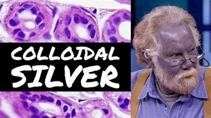 Why does colloidal silver make you turn blue?