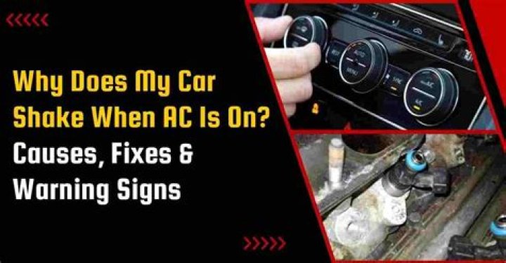 Why does my car idle bad when the AC is on?