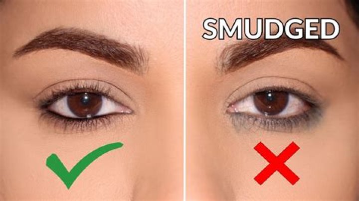 Why does my eyeliner smudge into my crease?