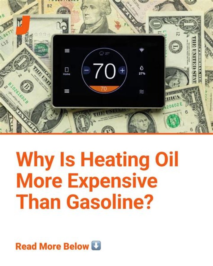 Why is heating oil more expensive than gasoline?
