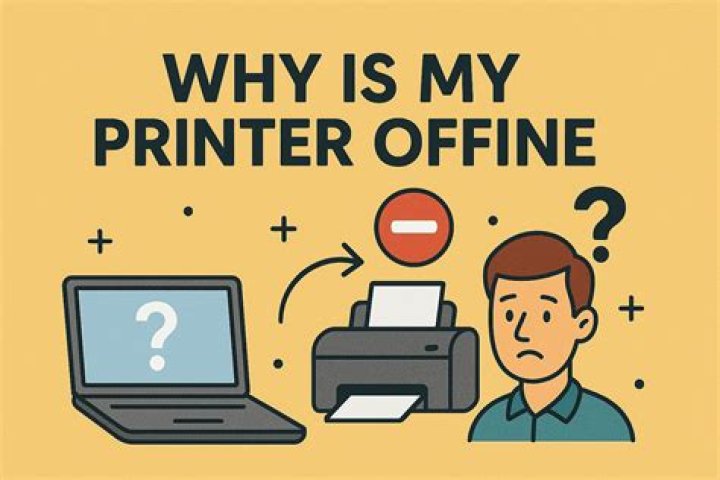 Why is my printer offline on print server?