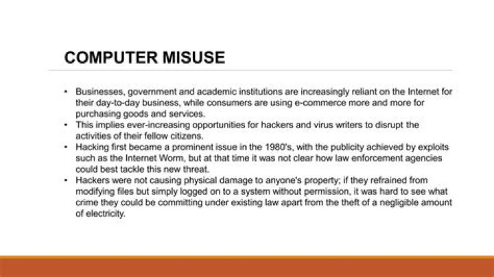 Why is the Computer Misuse Act important to businesses?