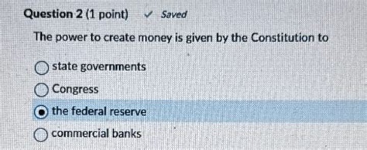 Why must the power to spend be separate from the power to create money?