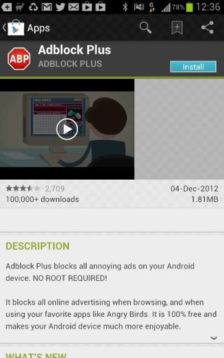Why was Adblock Plus removed from playstore?